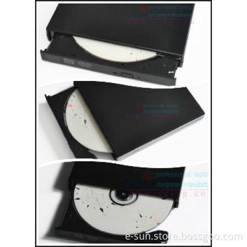12.7mm Black VS. white external DVD player